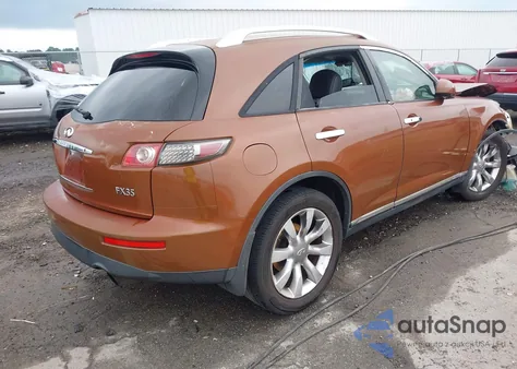 2007 Infiniti Fx35 z USA, uszkodzony, nr VIN JNRAS08U37X100844